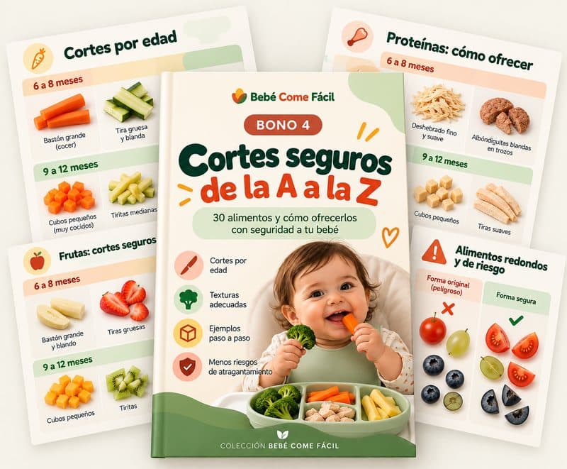 Guía de cortes seguros de la A a la Z con ejemplos por edad
